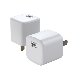 เครื่องชาร์จเร็วก้อนน้ำแข็งขนาดเล็ก30W PD30W แบบกำหนดเองสำหรับ Apple โทรศัพท์มือถือ u.s EU พร้อม QC3.0ทำจากแกลเลียมไนไตรด์ (Gan) - Product Image 1