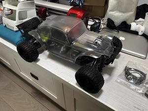 1/8 KKPIT K2-GoldenBeetle короткий курс 7075 шасси RC пульт дистанционного управления 4WD высокоскоростная цветная Модель кузова автомобиля - Product Image 5