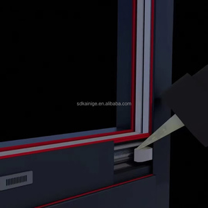 Customized Modern <strong>Design</strong> Tilt and Turn <strong>Window</strong> with Swing Open <strong>Style</strong> Aluminum Alloy <strong>Frame</strong> - Product Image 4