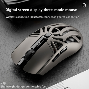 Mouse Wireless a tre modalità E-sport gioco Macro di programmazione per Computer leggero gioco per ufficio Mouse vuoto universale senza fili - Product Image 2
