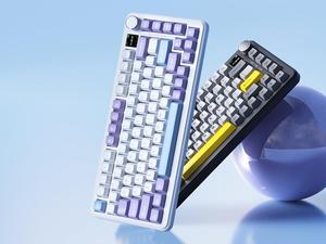 AJAZZ AK820 MAX PLUS RGB无线游戏键盘三模2.4G定制轴机械键盘 - Product Image 3