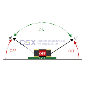 X65 multifunctional <strong>tilt</strong> <strong>sensor</strong> switch SMD for angle detection and direction recognition - Product Image 4