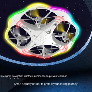 Çift kamera uzaktan kumanda ile özelleştirilmiş H158 GPS UFO Quadcopter akıllı engel kaçınma dublör uçan özellikleri - Product Image 2