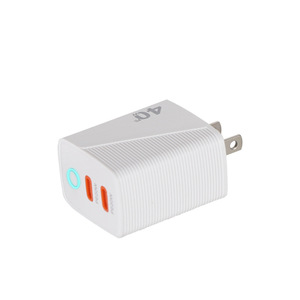 Fabrika fiyat çift bağlantı 20W Pd hızlı şarj 40W çift usb-c USB şarj aleti tip C kablo hızlı şarj krem şarj & adaptörü - Product Image 2