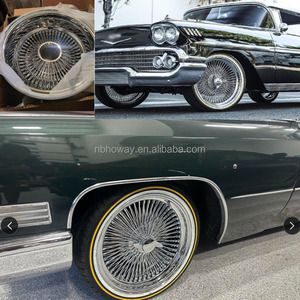 Customized <strong>18</strong> 20 22 Inch Retro Vintage Car Wheels Forged Aluminum Chrome <strong>Titanium</strong> Spoke Rims Customized Car Rims Alloy Material - Product Image 4