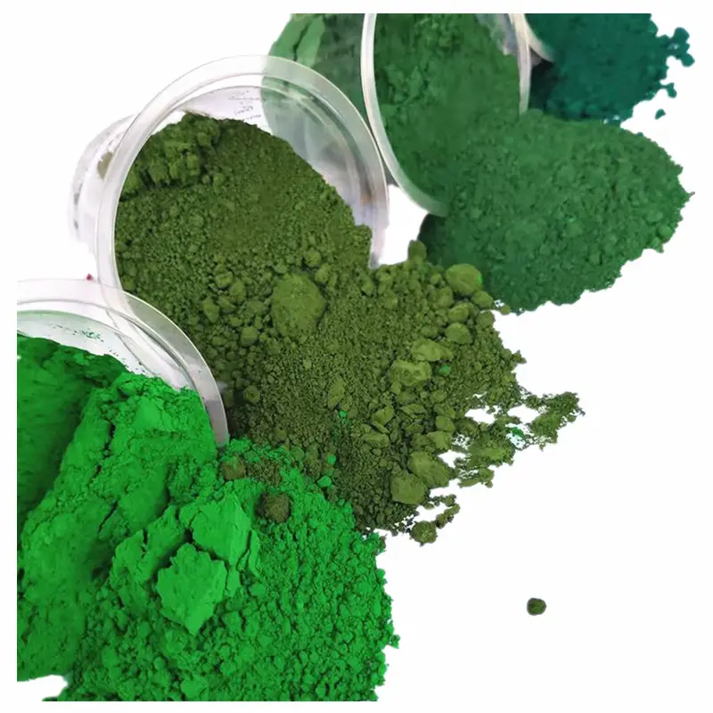 99% poudre de pigment de colorant vert oxyde de chrome/oxyde chromique Cr2O3 pour les revêtements en caoutchouc de céramique
