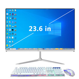 23.623.8インチシルバーデスクトップコンピューターオールインワンPCコンピューターアリノンPC販売aio - Product Image 2