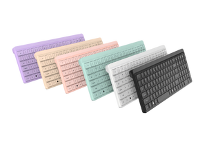 Bàn phím không dây 108 phím cực kỳ yên tĩnh với pin khô 2.4G văn phòng siêu im lặng sử dụng phím sô cô la mới - Product Image 3