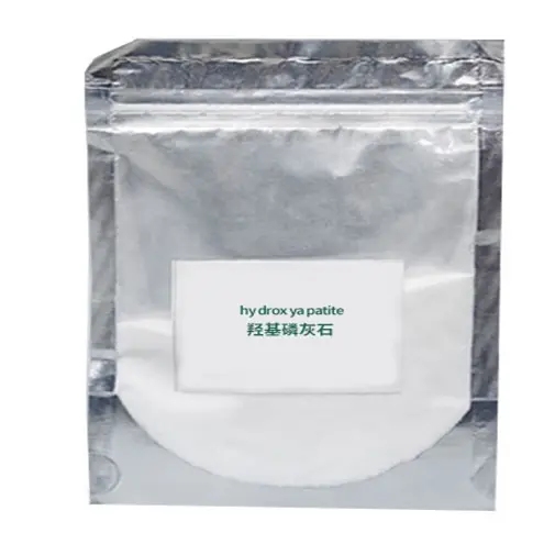 Precio de China CAS 1306-06-5 Grado alimenticio Nano Hidroxiapatita polvo de calcio