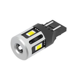 Hiçbir hiper flaş LED beyaz sarı Daul renk Color 1156 1157 3156 3157 7443 T20 DRL dönüş sinyali lightters LED araba - Product Image 5