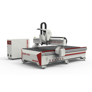 Multifunción en la industria publicitaria CCD cuchillo oscilante máquina enrutadora CNC - Product Image 1