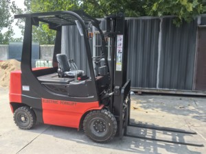 2 Tonnen Mini Elektro container Mast Gabelstapler Seitensc haltung Neue Maschinen reparatur werkstätten 3.5T Lade kapazität Paletten verpackter Stapler - Product Image 6