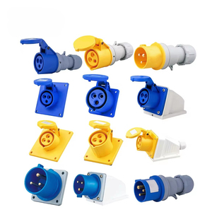 <strong>16A</strong> <strong>3P</strong> IP44 <strong>Plug</strong> <strong>16A</strong> 3pin Waterproof IP67 Manufacturer Cheaper Indoor Outdoor Dustproof Waterproof Industrial Socket - Product Image 1