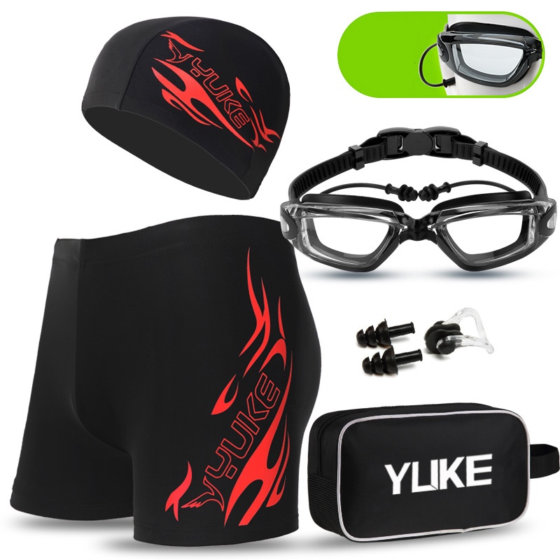 Red transparent anti-myopia kit