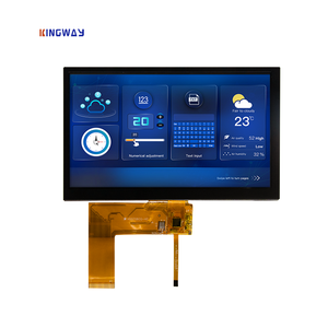 Pantalla táctil Tft de 7 pulgadas con interfaz Lcd, módulo de pantalla multitáctil capacitiva Spi Rgb - Product Image 1