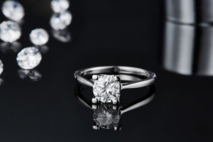 Mong Muốn Đồ Trang Sức 1CT Vuông Claw Thiết Lập 5/5.5/6/6.5 Mm Moissanite Đám Cưới Tuyệt Vời Phụ Nữ Nhẫn Solitaire 925 Sterling Silver Bạc - Product Image 5