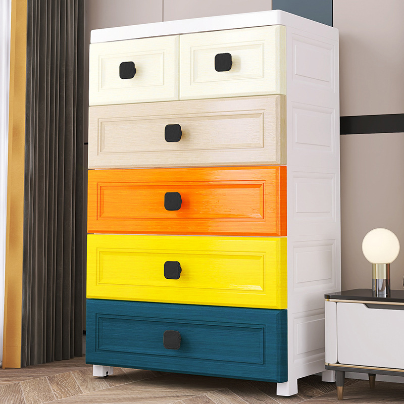 50cm wide European-style Morandi double drawer