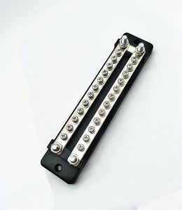 Terminal Block 24 Point Terminal <strong>Busbar</strong> 24 Terminal Bus bar for Car Boat Marine Caravan RV - Product Image 2