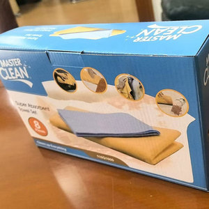 Süper emici çok amaçlı temizlik shashachamois havlu bezi sıvı makinede 10X ağırlığını tutar yıkanabilir değil çizik - Product Image 6