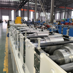 Finestra e porta che fa la macchina cerniere punzonatura taglio alluminio acciaio telaio porta rotolo di formatura produzione di linea macchina - Product Image 5