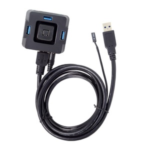 RGEEK PC Desktop Wired Power <strong>Controller</strong> ON/OFF Reset with USB3.0 Button Switch <strong>Computer</strong> Accessory - Product Image 2