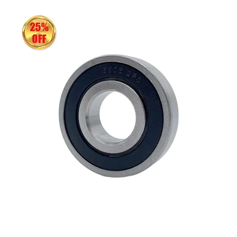 Chinese ball bearing factory 6302 2RS deep groove ball bearing rubber sealing dust