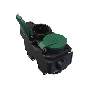 DIY Rewireable 4 Ways European Adapter <strong>Socket</strong> with Easy Assembling Terminal IP44 <strong>Function</strong> Garden <strong>Socket</strong> Outdoor Weather Proof - Product Image 6