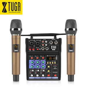 48V Interface Usb Sound Mixing 4 Channels Mini Music Microphone Studio Controller Audio Console Video Digital Dj Mixer With <strong>Mic</strong> - Product Image 2