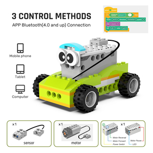 LEGO-Compatible <strong>Programming</strong> Bricks 100 in 1 <strong>Robot</strong> Master Standard Coding <strong>Robot</strong> - Product Image 3