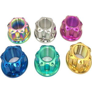 Mới đến Titan mặt bích trục hạt GR5 Titan bu lông và đai ốc xe máy M6 M8 bởi tobo - Product Image 4