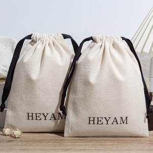 Tùy Chỉnh Hữu Cơ Bông Dây Kéo Túi 100% Có Thể Tái Chế Cho Điện Thoại Di Động Điện Thoại & Quà Tặng Bao Bì Với Logo - Product Image 1