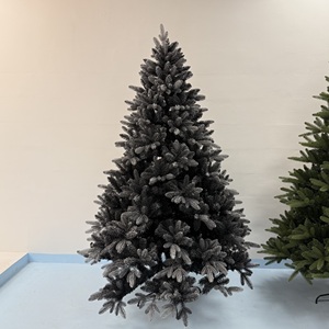 Tuyết Thực Tế Bất Động Cảm Ứng Bản Lề Linh Hsam 150Cm 180Cm 210Cm Đổ Xô PE PVC Vật Liệu Hỗn Hợp Vân sam Nhân Tạo Cây Giáng Sinh Cho Nhà - Product Image 2