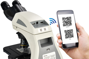 BestScope-Microscopio biológico binocular de enseñanza de alto nivel, equipo de laboratorio de alta precisión deslizante, de alta precisión, para el sistema de enseñanza, BestScope - Product Image 4