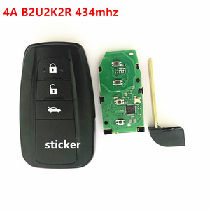 スマートオートリモートカーキー3ボタントヨタRAV4 2019カムリ2018-2019 C-HRモデル8990H-02050 B2U2K2R 4A 433Mhz - Product Image 6