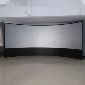 Pantalla de proyector curvada/pantalla de proyección plateada 3D/pantalla led curvada para cine en casa - Product Image 2