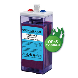 Güneş depolama batterie opzs 2v 600ah 800ah 1000ah 1200ah şarj edilebilir pil güneş projesi için