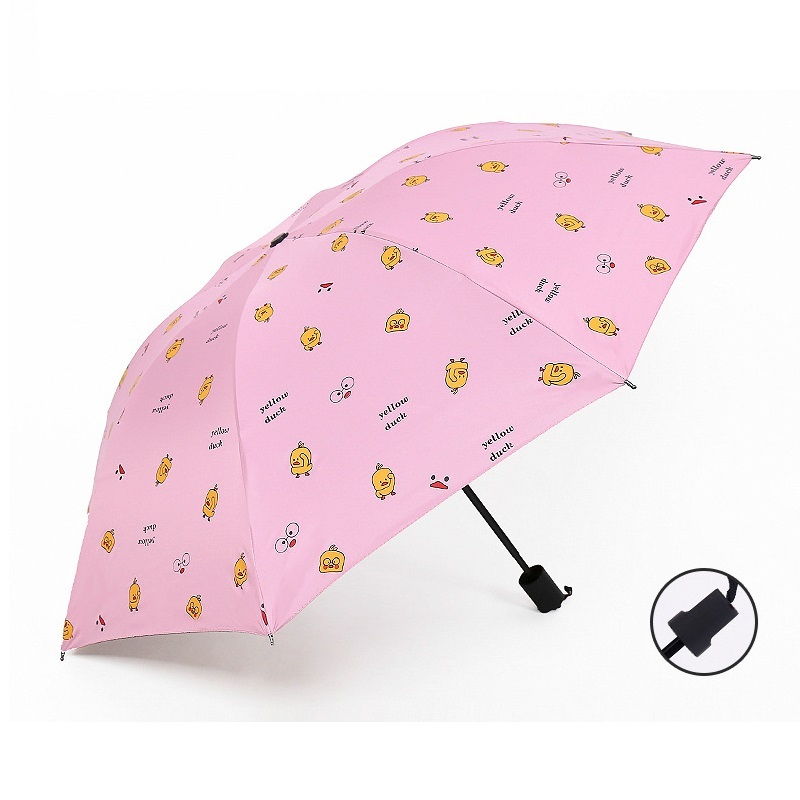 pink-Little Yellow Duck