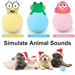 Eléctrico gato de juguete interactivo Smart pelota gato bola Catnip juguete de sonido perro pelota con sonido - Product Image 3