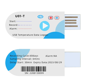 U01-T温度モニター用シングルユースUSB温度データロガーコールドチェーン温度計 - Product Image 6