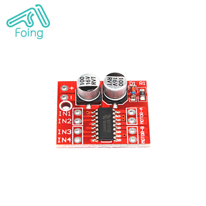 2 kanal DC motor <span class=keywords><strong>PWM</strong></span> geschwindigkeit regulierung Double H-brücke stepper motor treiber modul mini L298N