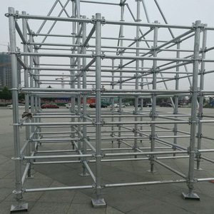 Prima可调钢柱岸脚手架支撑道具千斤顶柱岸框架脚手架金属道具建筑用 - Product Image 2