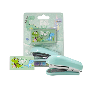 Diskon besar-besaran 2023 <span class=keywords><strong>Stapler</strong></span> kertas Mini plastik portabel lucu gaya berkualitas tinggi untuk perlengkapan alat tulis kantor - Product Image 1