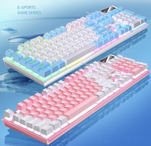 104-Key Wired Mechanical Gaming PC <strong>Keyboard</strong> with USB Interface Portable and Type C Compatible for Desktop and Laptop - Product Image 5