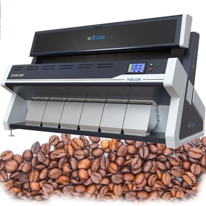 Proveedor de clasificador óptico, clasificador de colores de granos de café, máquina clasificadora de granos de cacao, clasificador de colores de cereza de café - Product Image 1