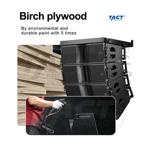 Hot bán Hoạt động kép 10 inch dòng mảng hệ thống tự Powered với DSP chuyên nghiệp trong nhà và ngoài trời dòng mảng hệ thống - Product Image 2