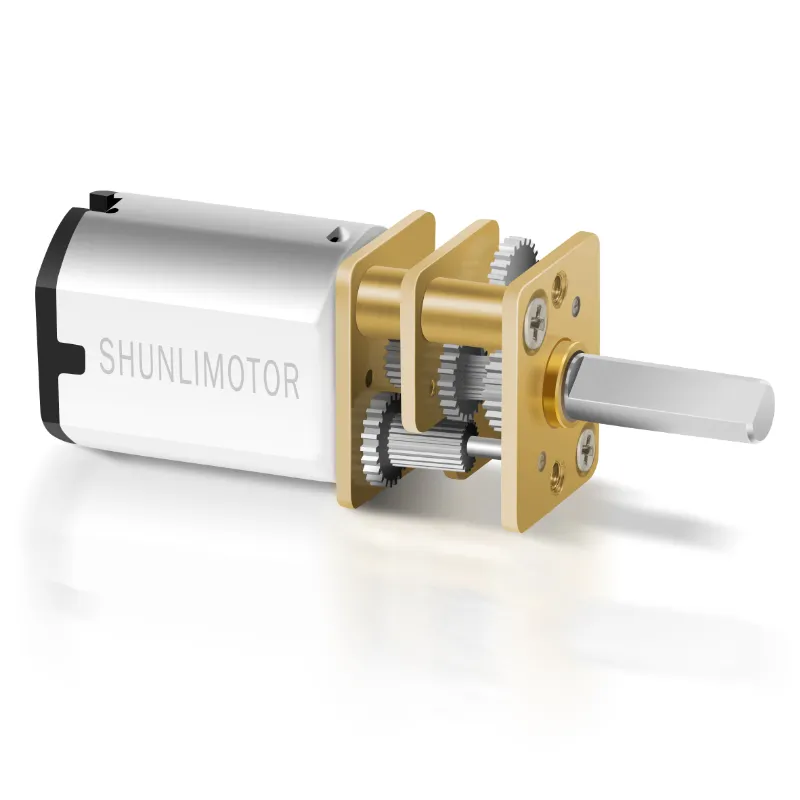 Pololu-caja de engranajes de Metal de 12mm, micromotor de engranaje de CC N20 N30, 3v, 6v, 12v, 24v, Motor de engranaje eléctrico N30