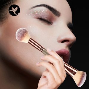 Vakıf makyaj fırçası çift uçlu açılı/yuvarlak üst kontur fırçası güzellik karıştırma için fondöten kapatıcı - Product Image 5