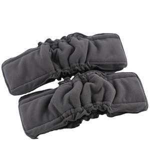 Yıkanabilir doğal bambu kömür 5 katmanlı köşebent ekler ile yeniden bez bezi astar ekler için - Product Image 1