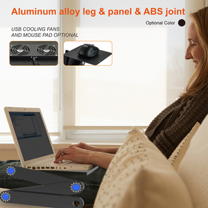 Charmount có thể điều chỉnh máy tính xách tay đứng cho máy tính xách tay Riser tự do chiều cao & đa góc có thể gập lại và máy tính xách tay - Product Image 3