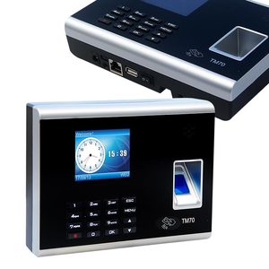 TM70 TCP/IP WiFi WEB-Software Finger abdruck karte Cloud-fähige Smart Biometric Time Clock-Zugangs kontrolle 4G GPRS-Modul Optional